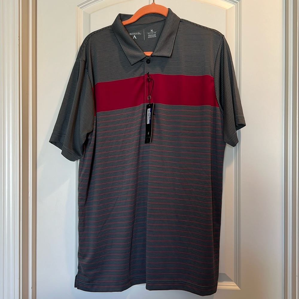 NEW—Antigua Men’s Contest Polo